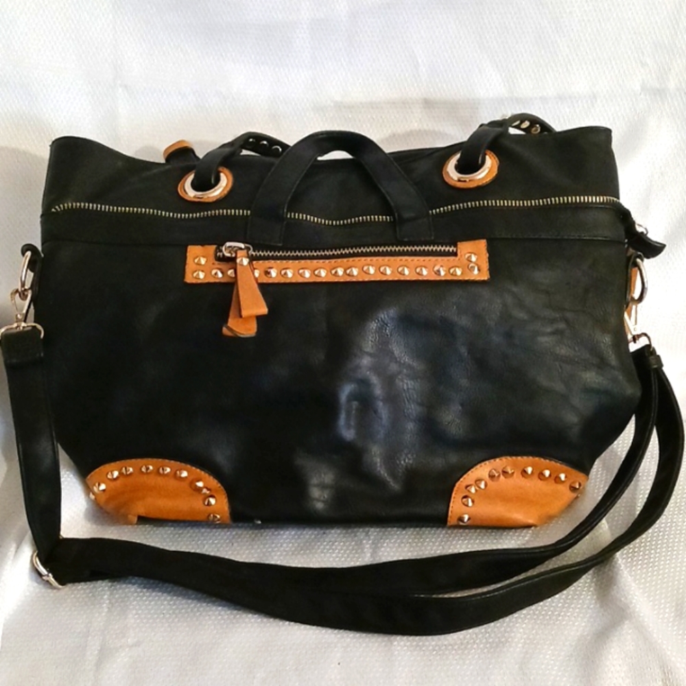 Rimen & Co. Large handbag with studs
